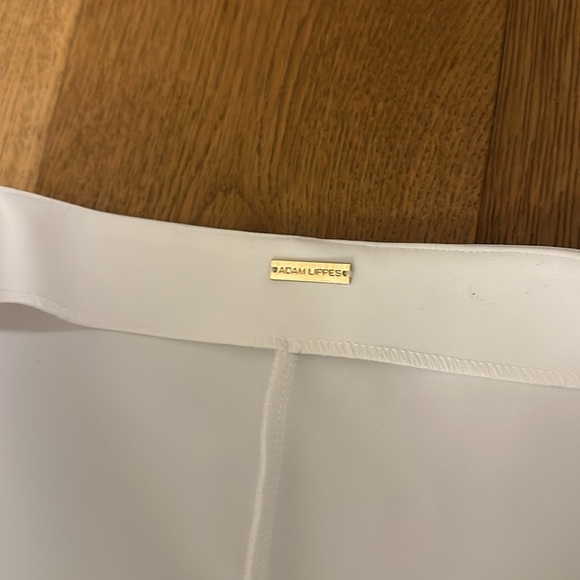 Adam Lippes Eva Flare Pant In Bonded Neoprene - Picture 7 of 8